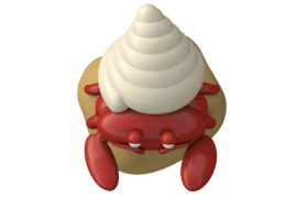 1150 9304 Hermit Crab Top