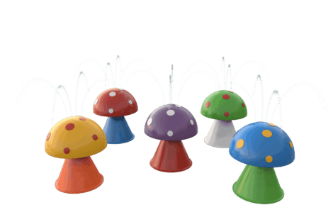 1110 9702 Surprise Fountain Mushroom Coloured Perspective