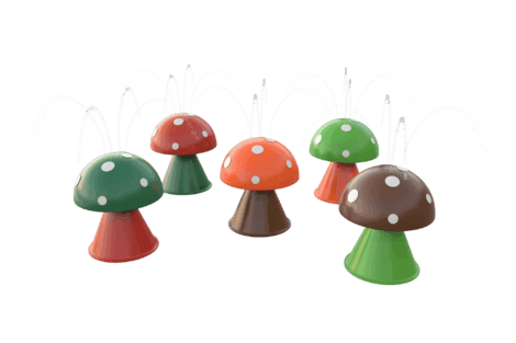 1105 9702 Surprise Fountain Mushroom Forest Perspective